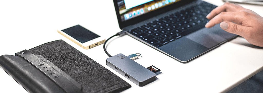 Green Cell HUB Connect 7in1  3xUSB 3.1 HDMI 4K 60Hz USB-C PD 85W