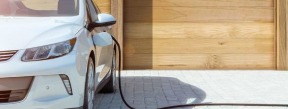 Charging an electric car at home