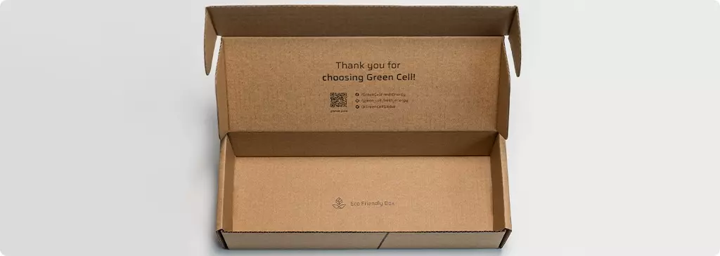 Laptop batteries and power supplies in eco-boxes
