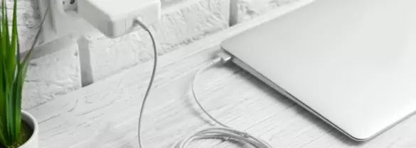 charging laptop