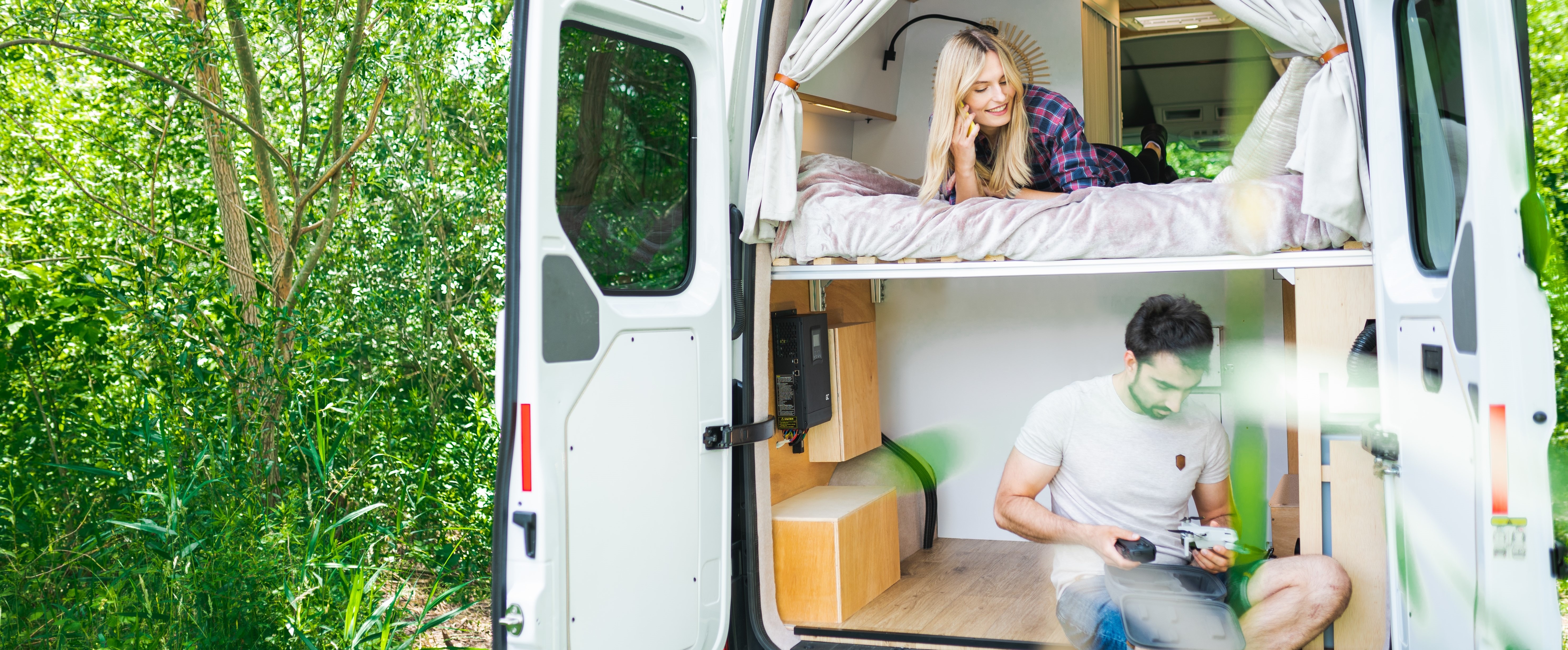 Electricity in a camper